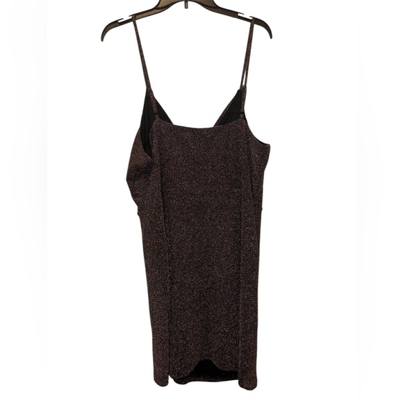 Express Metallic Mini Bodycon Dress - Picture 3 of 6